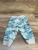 Carter's Shark Print Joggers Grey sz 12m