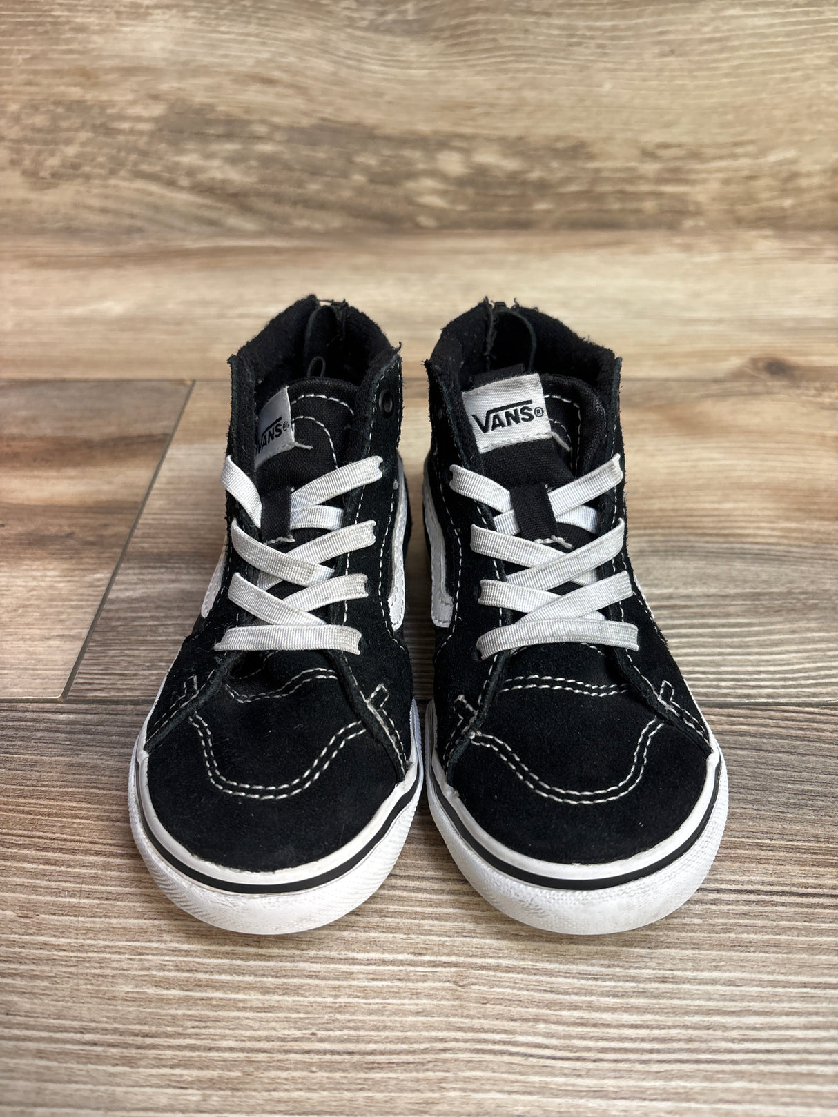 Vans Sk8-Hi Zip Shoes, Black sz 8c