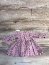 NEW Jessica Simpson 2pc Floral Bow Gauze Dress & Bloomers Set Pink sz 18m