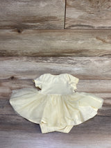 Disney Baby Winnie The Pooh Tutu Bodysuit Yellow sz Newborn