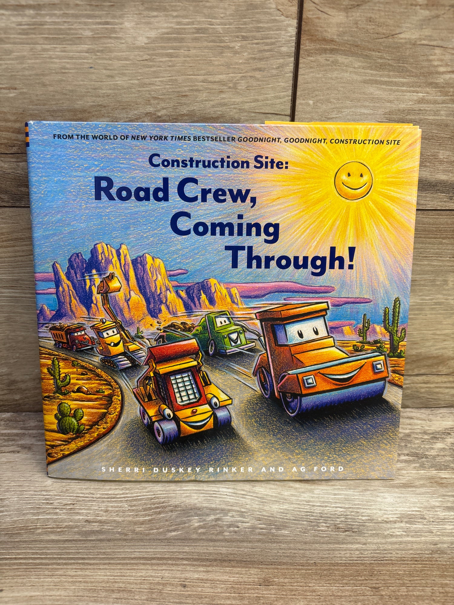 Construction Site: Road Crew Coming Through! Hardcover Book