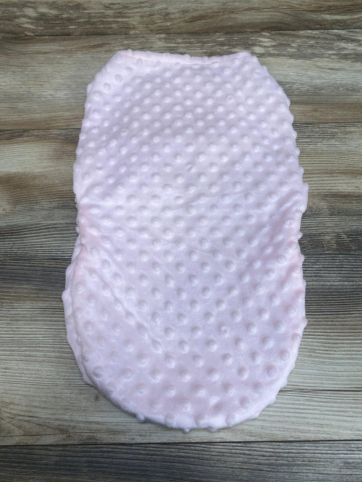 Petite L'amour Minky Dot Swaddle Wrap Pink sz 0-3m