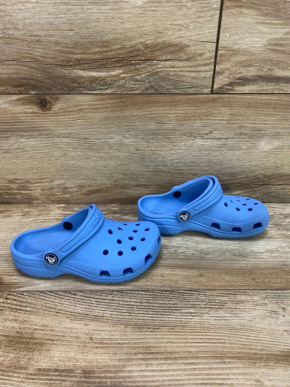 Crocs Classic Clogs Blue Sz 12c