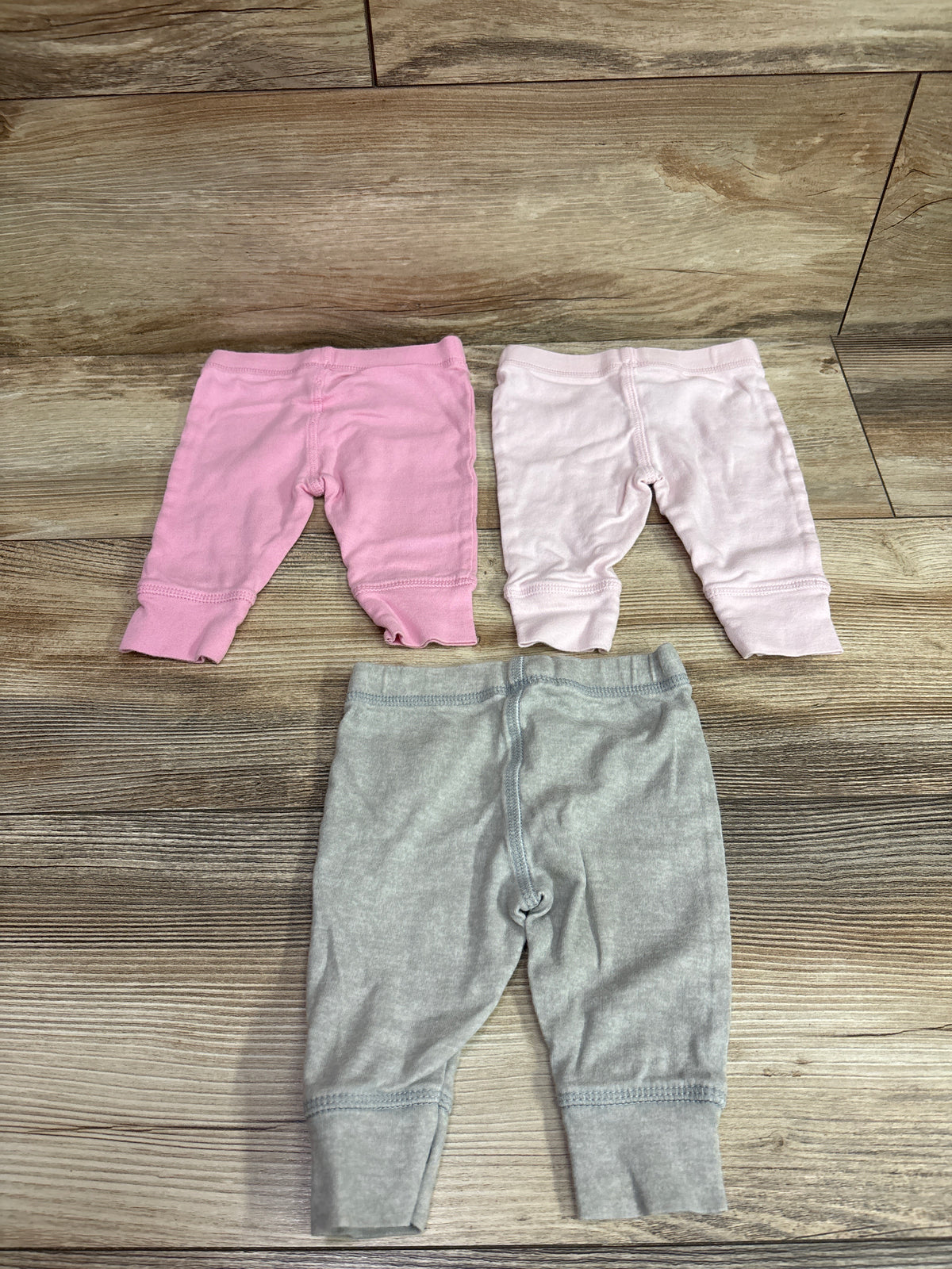Gerber 3pk Pants Pink sz 0-3m