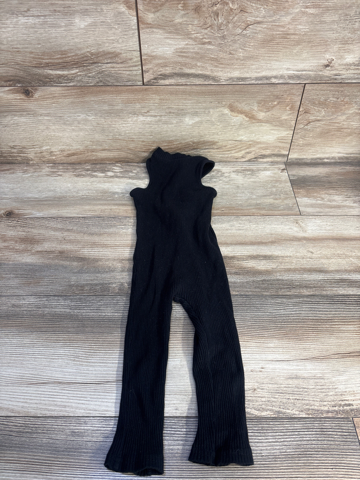 Shein Ribbed Jumpsuit Black sz 18-24m