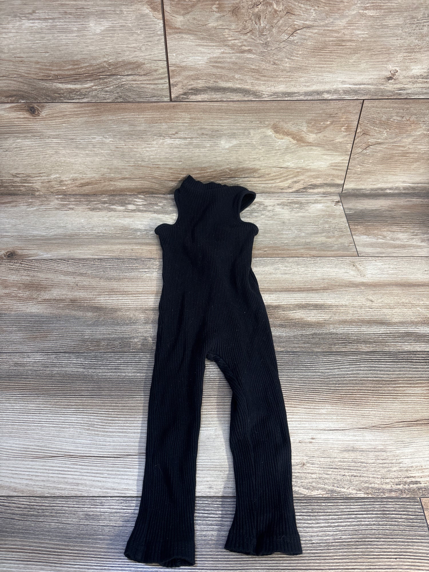 Shein Ribbed Jumpsuit Black sz 18-24m