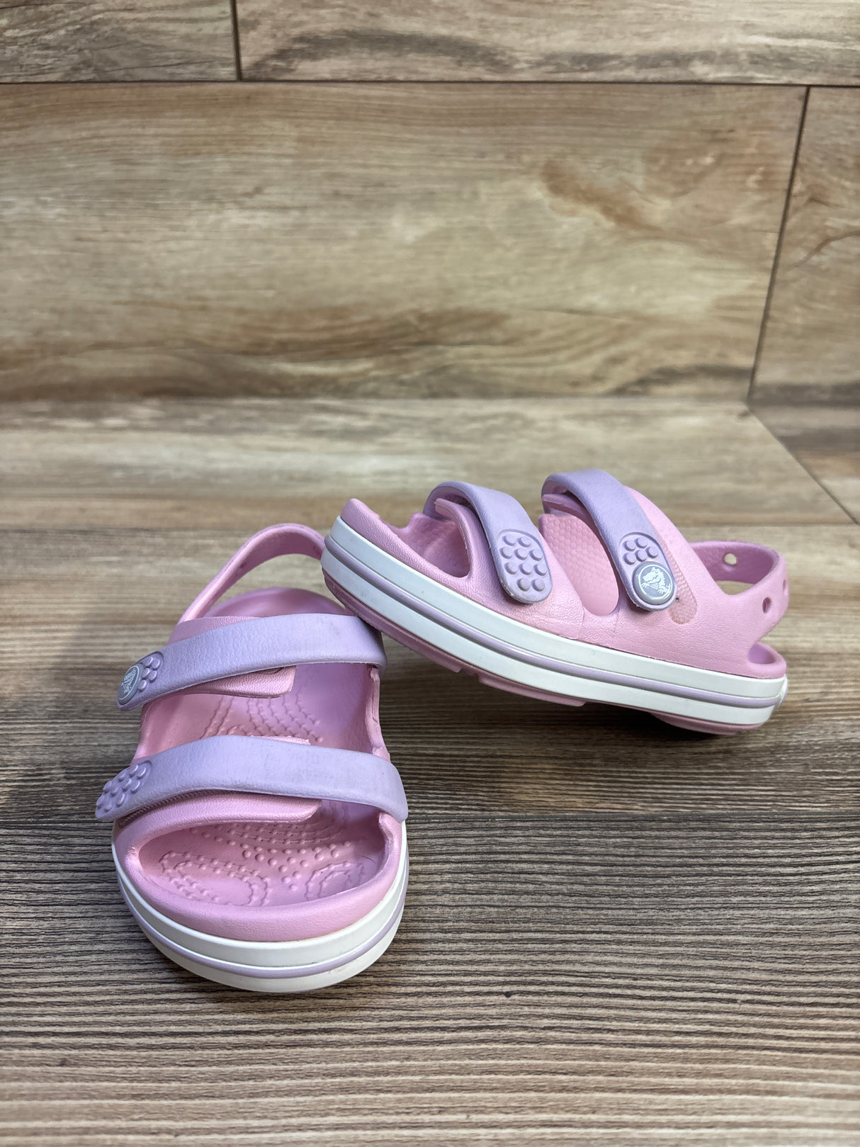 Crocs Crocband Cruiser Sandal Pink sz 6c