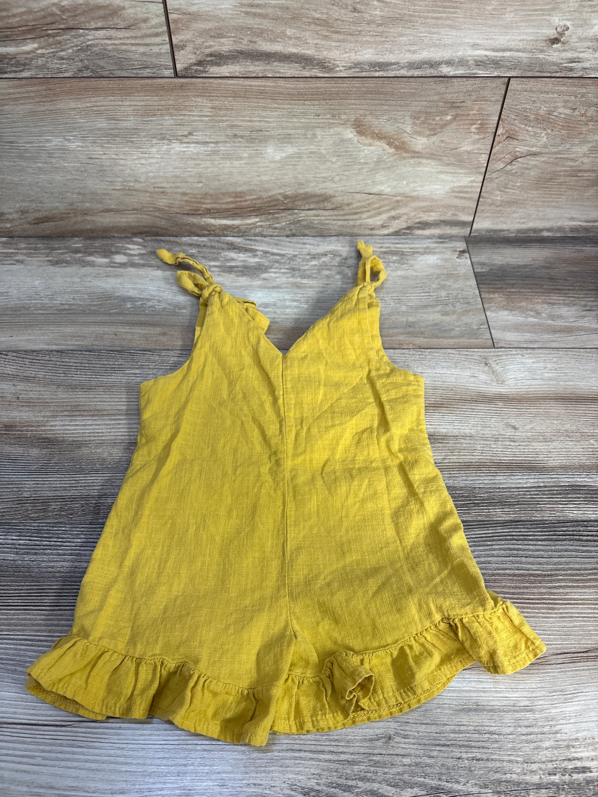 EIMELI Ruffle Shortie Romper Yellow sz 9m
