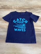 Catch Some Waves Shirt Navy sz 9-12m