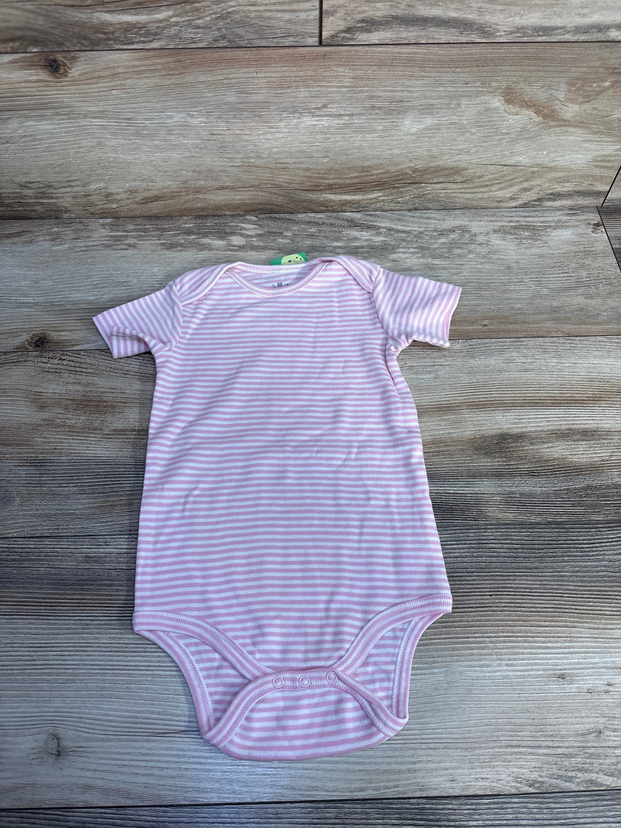 Primary Striped Bodysuit Pink 18-24m
