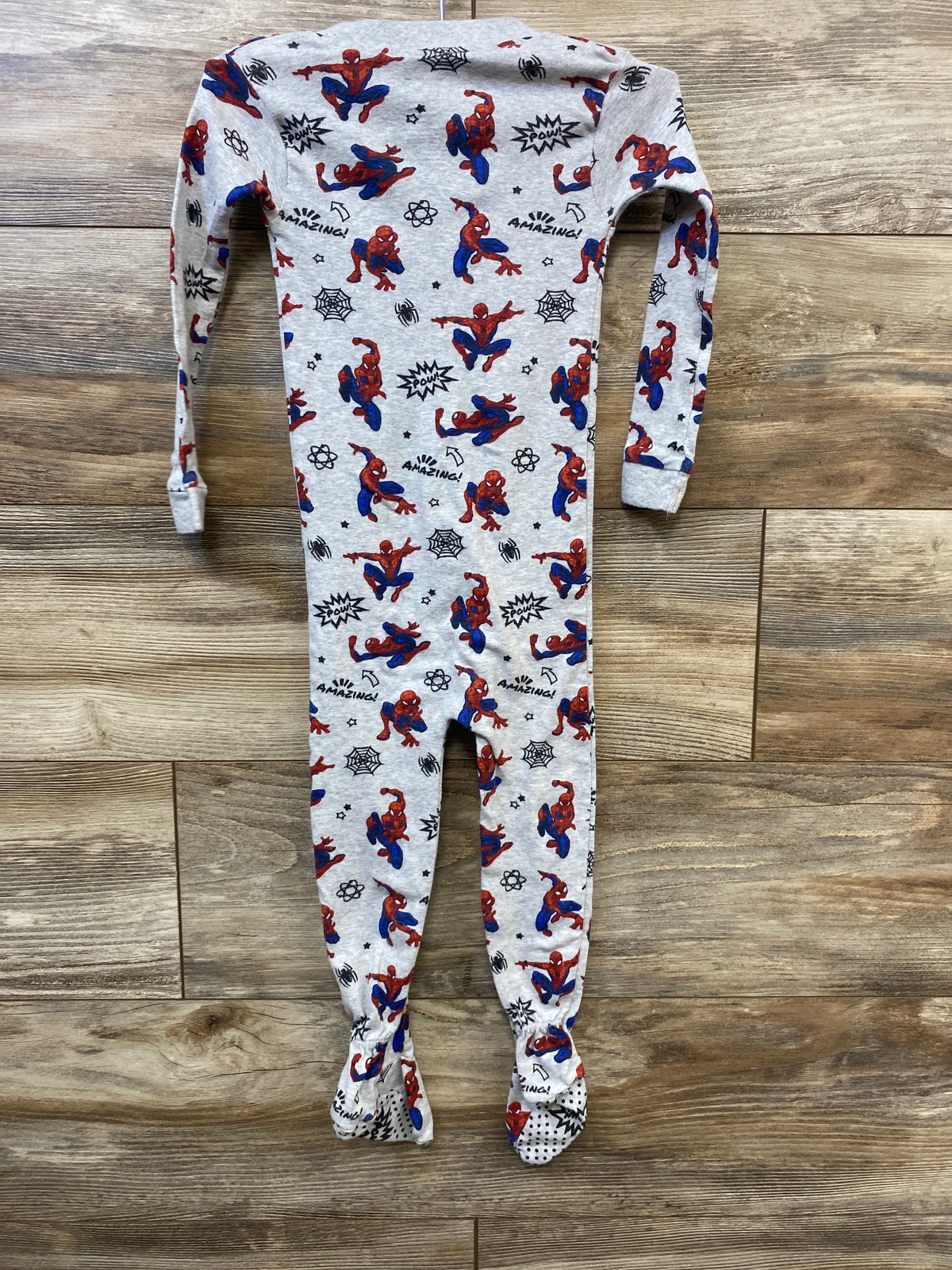 Monica + Andy x Marvel Spider-Man Sleeper Grey sz 18-24m