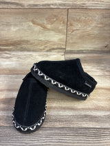 Bearpaw Amber Fur-Lined Slippers Black sz 6c