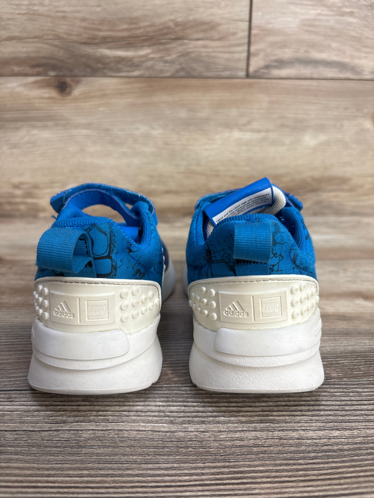 Adidas LEGO x Racer TR 'Shock Blue Off White' Sneakers Blue sz 11c