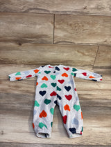 Old Navy Thermal Henley Coverall Grey sz 6-12m