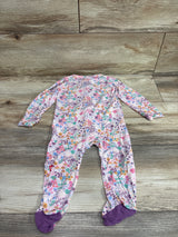 Magnetic Me 'Bunny Blossom' Modal Footie Pink sz 3-6m