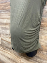 Isabel Maternity Sleeveless Shirt Olive sz Medium
