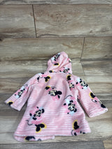 Disney Baby Minnie Mouse Plush Robe Pink sz 0-12m