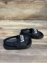 Vans La Costa Slides Black sz 7c