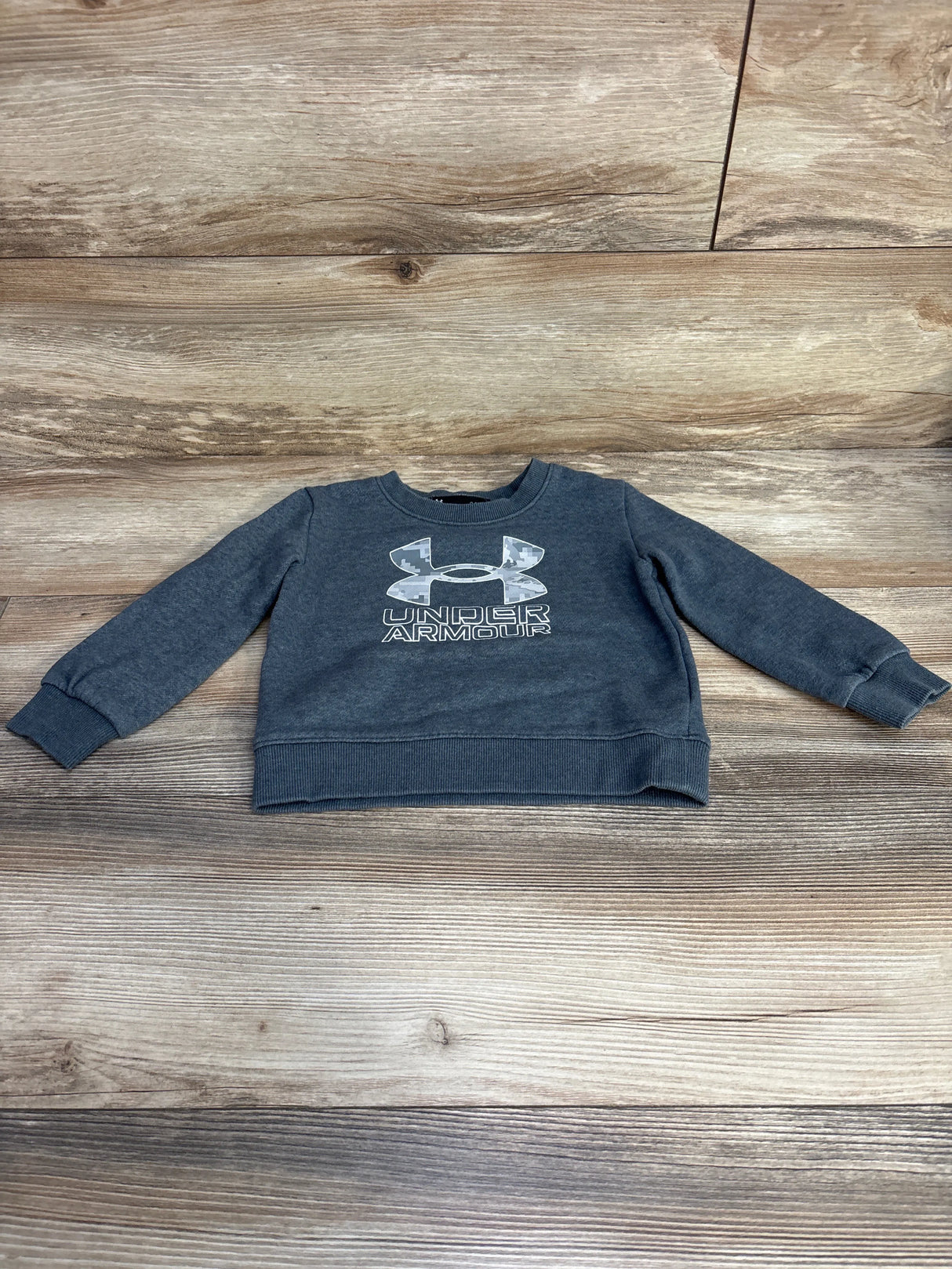 Under Armour Sweatshirt Grey sz 24m - Me n Mommy To Be