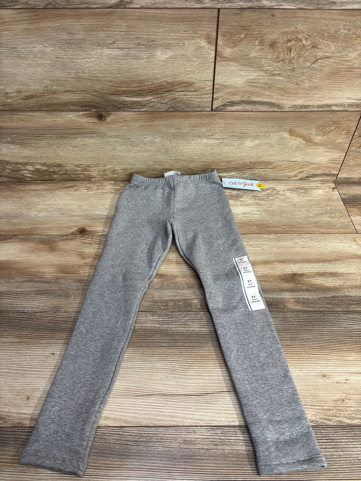 NEW Cat & Jack Cozy Lined Leggings Grey sz 5T