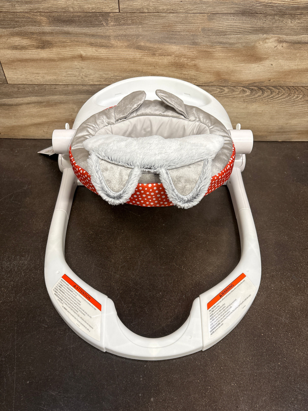 NEW Fisher Price Premium Sit-Me-Up Floor Seat with Snack Tray, Fox