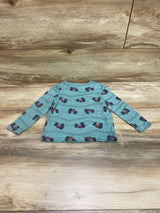 Old Navy Car Print Shirt Green sz 2T