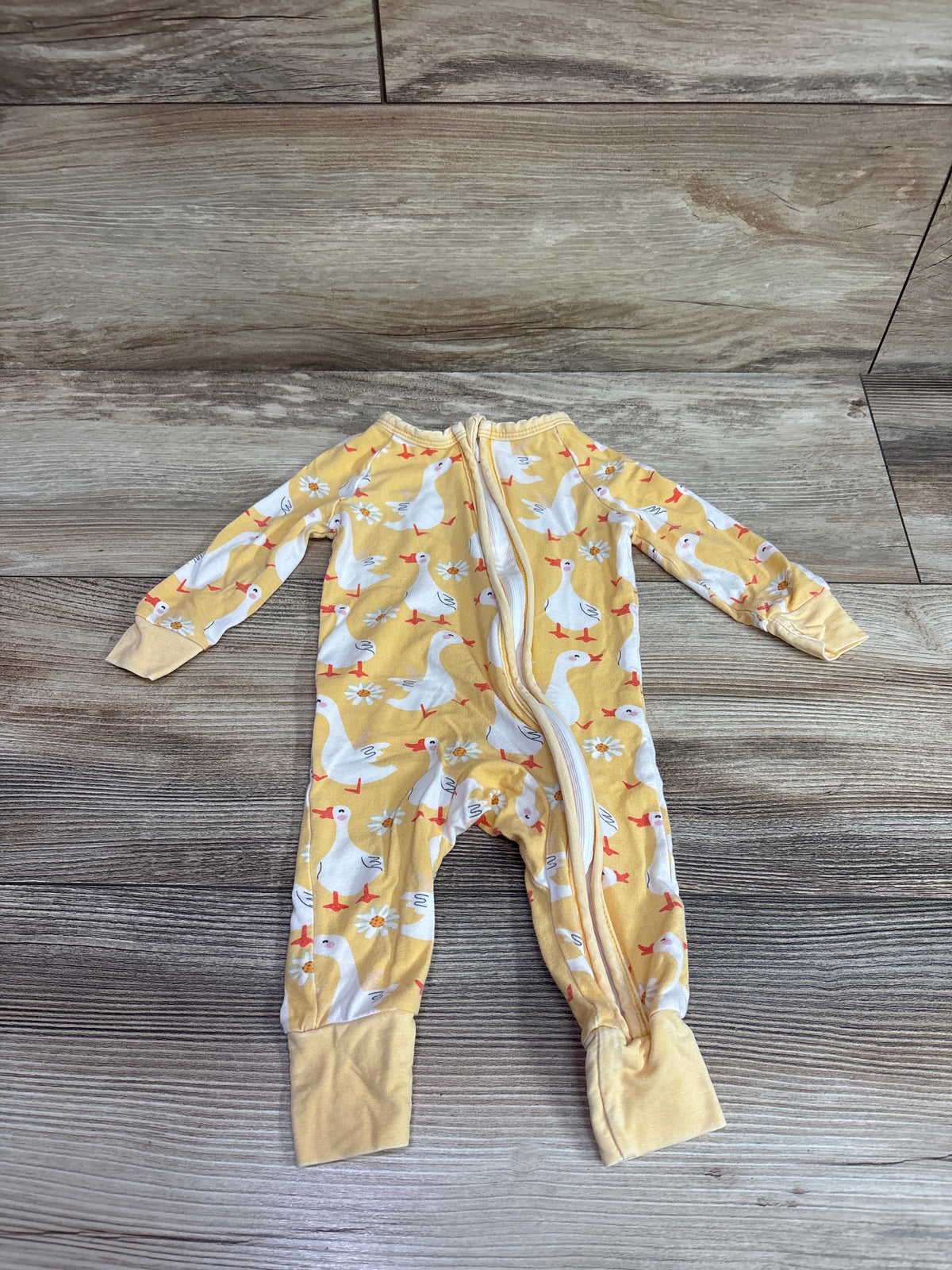 PatPat Bamboo Duck Sleeper Yellow sz Newborn