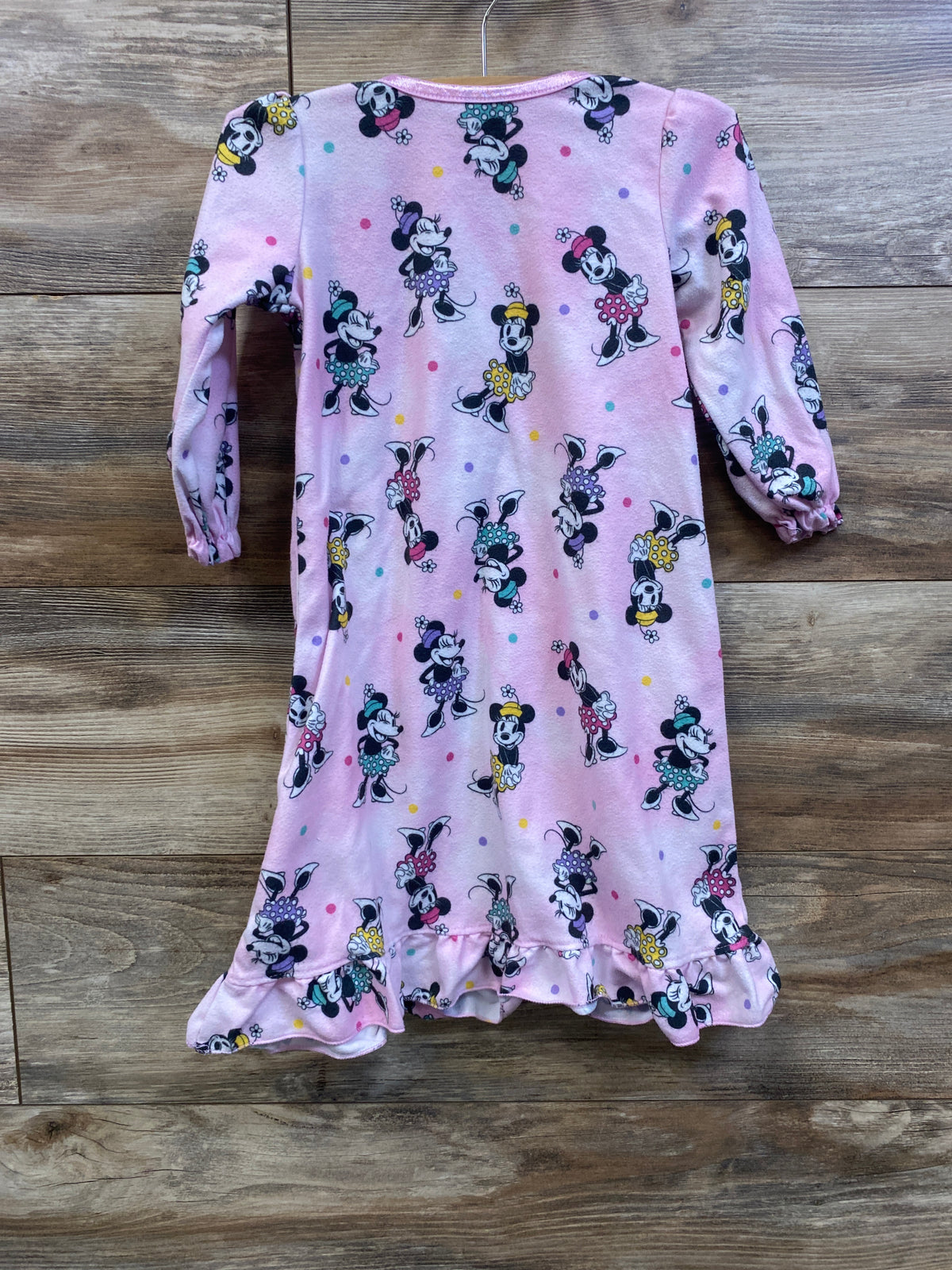 Disney Junior Minnie Mouse Nightgown Pink sz 2T