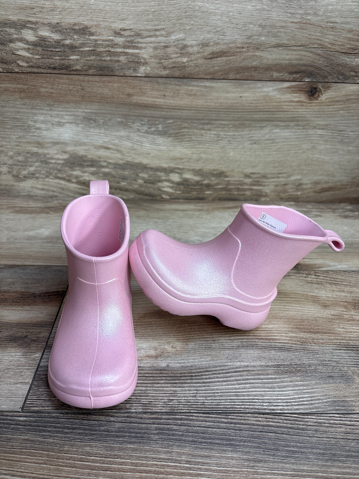 Cat & Jack Eli Rain Boots Pink sz 5c