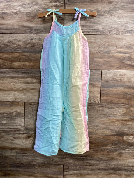 #TakePride Blue Rainbow Jumpsuit sz 4T - Me 'n Mommy To Be
