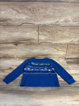 Epic Threads Thermal Long Sleeve Dinosaur Shirt Blue sz 4T