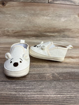 NEW Disney Baby Winnie the Pooh Soft Sole Shoes Beige sz 2/3c
