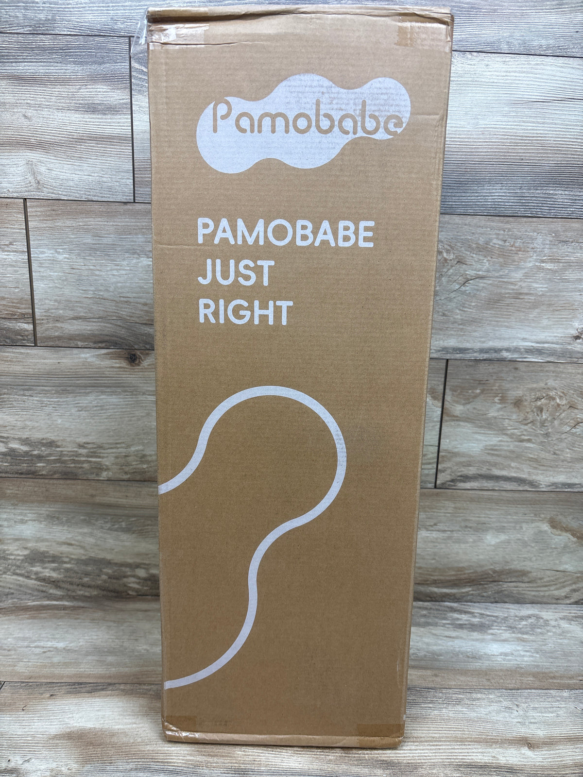 NEW Pamo Babe Magic Fold Just Right Playard with Bassinet & Changer, Grey