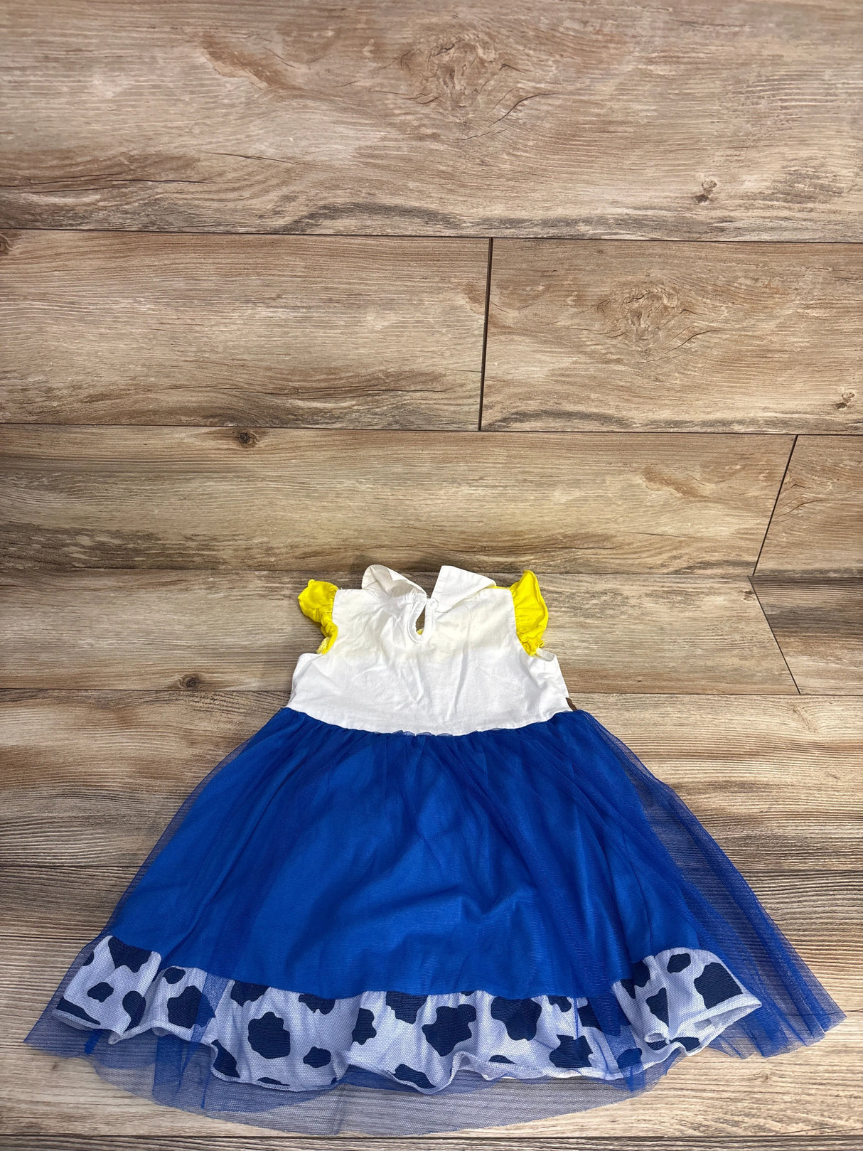 Simtree Jessie Cowgirl Tulle Dress Yellow sz 18-24m