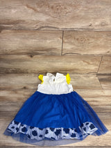 Simtree Jessie Cowgirl Tulle Dress Yellow sz 18-24m