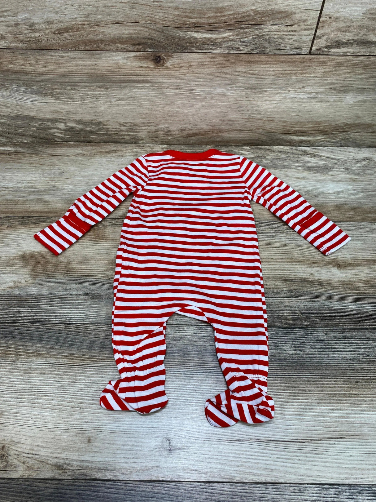 Mighty Goods Striped Sleeper Red sz Newborn - Me 'n Mommy To Be