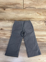 NEW Cat & Jack Straight Stretch Pants Grey sz 18m