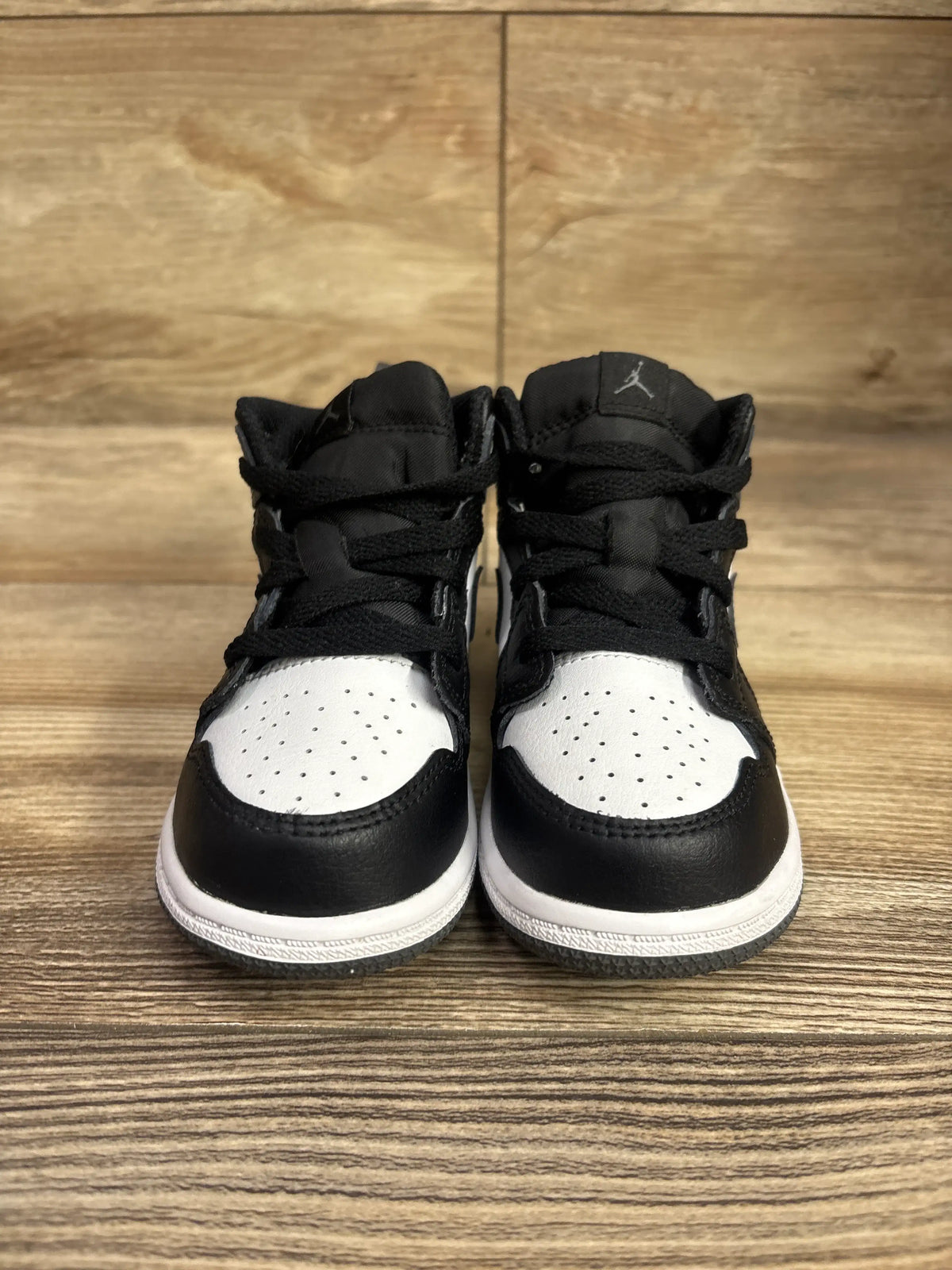 Air Jordan 1 Mid TD 'Iron Grey' Sneakers sz 8c