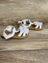Koala Baby Flower Sandals White sz 4c