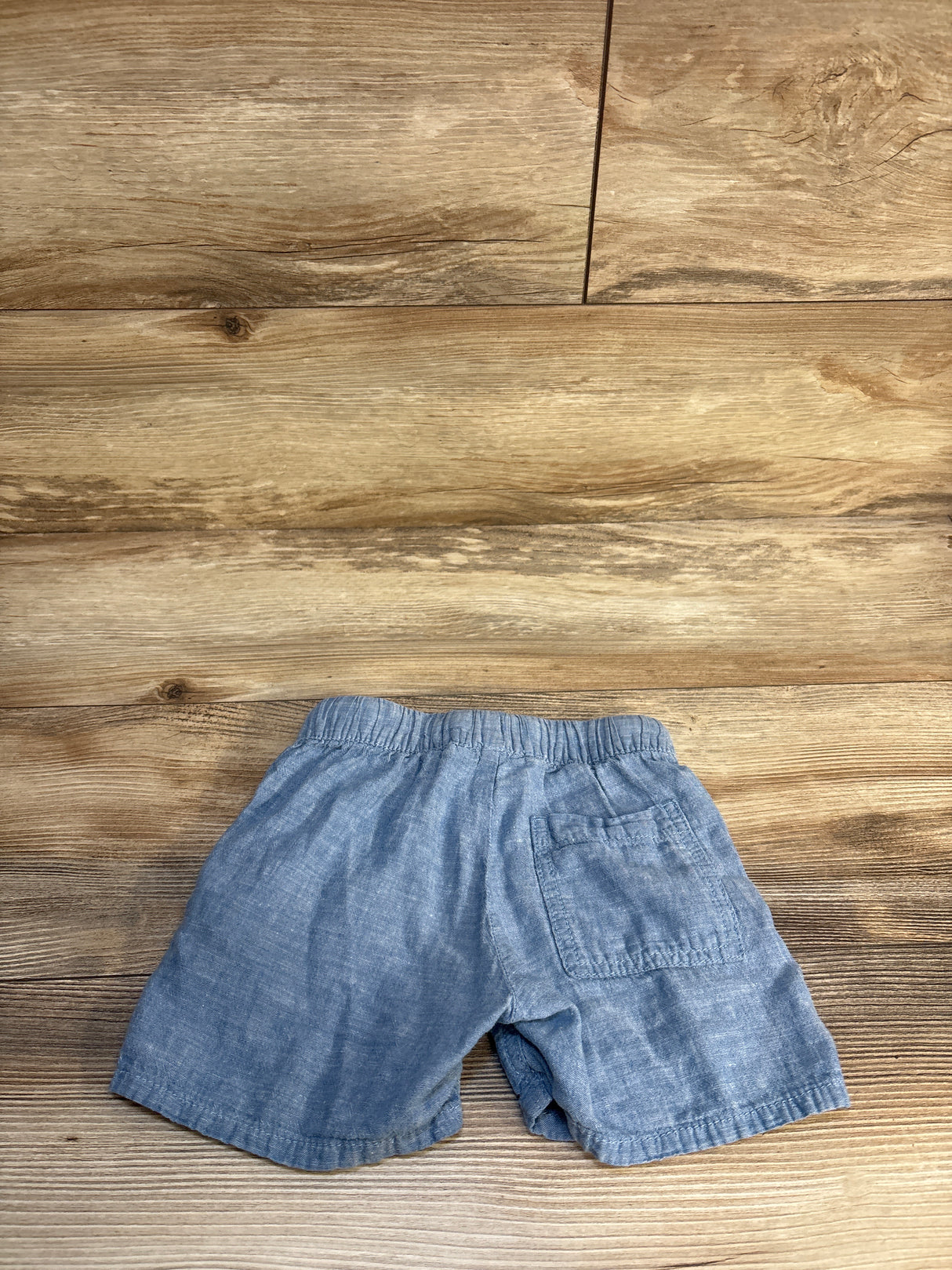 H&M Chambray Drawstring Shorts Light Blue sz 2T