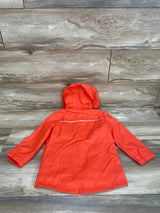 Cat & Jack Hooded Rain Jacket Red sz 4T