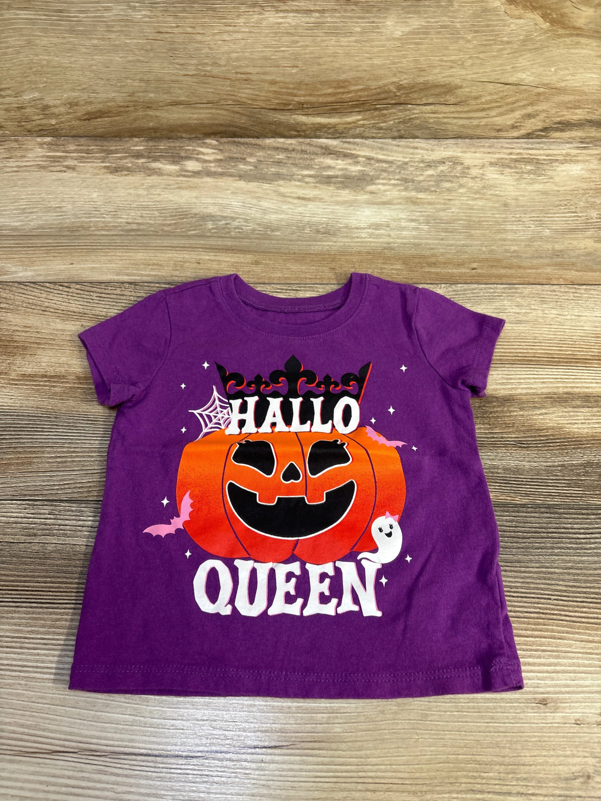 Children's Place HalloQueen Shirt Purple sz 12-18m