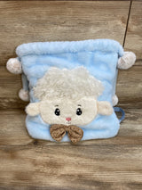 Lamb Backpack Blanket Blue