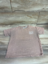 Zara Greenpoint NY Shirt Tan sz 2-3T