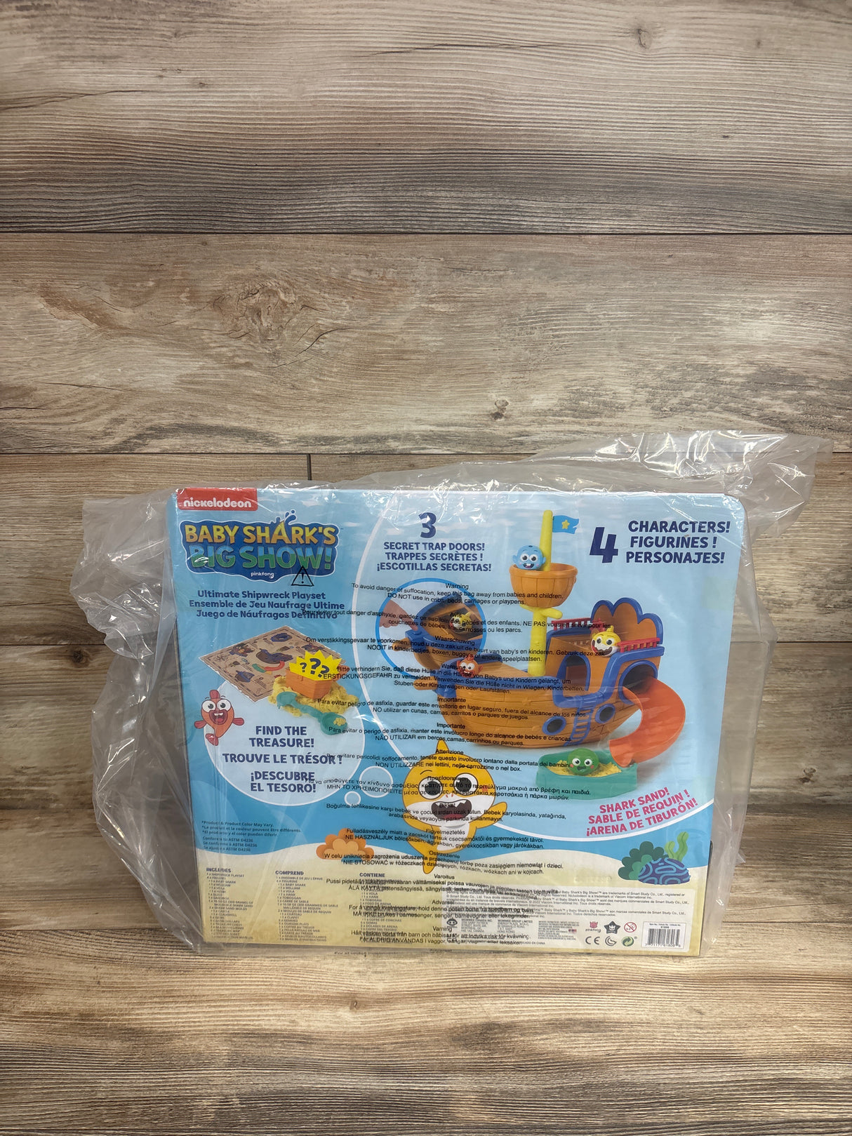 NEW WowWee Baby Shark's Big Show! Ultimate Shipwreck Playset