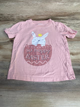 Just One You So Hoppy It's Easter Shirt Pink sz 3T