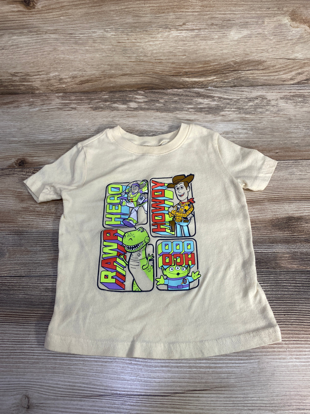 Jumping Beans x Disney Toy Story Graphic Shirt Tan sz 18m