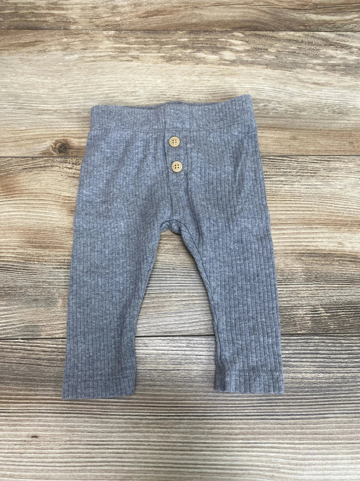 Cat & Jack Ribbed Pants Grey sz 0-3m