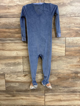 Just One You Striped Blanket Sleeper Blue sz 2T