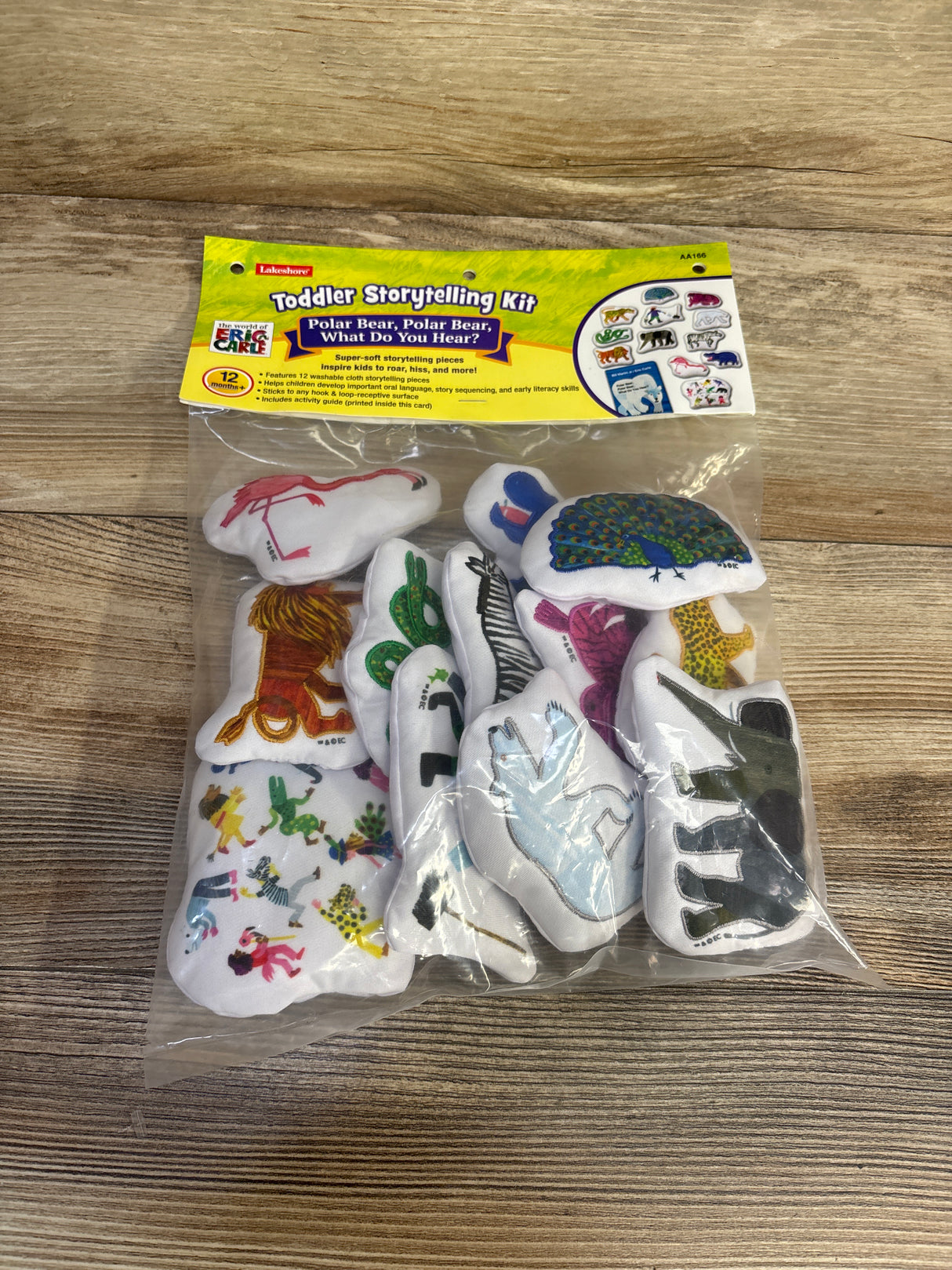 NEW Lakeshore Polar Bear, Polar Bear, What Do You Hear? Storytelling Kit